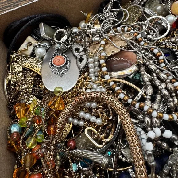 Over 4 lbs Mystery Jewelry Lot - Picture 3 of 8